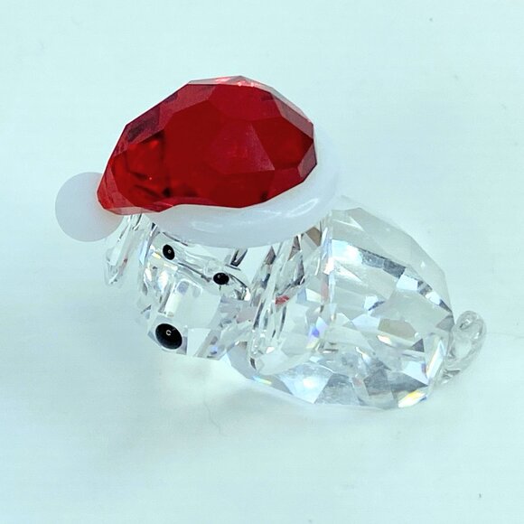 Swarovski Crystal "Ginger the Holiday Dog" Figurine #5060449 – Retired COA S160 - Picture 6 of 7